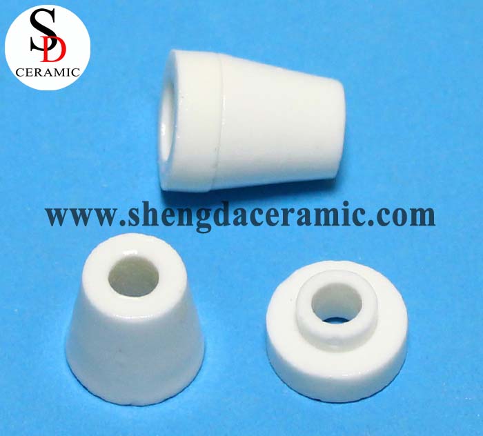 95% Aluminium Oxide End Sealing Bushes Ceramic Parts