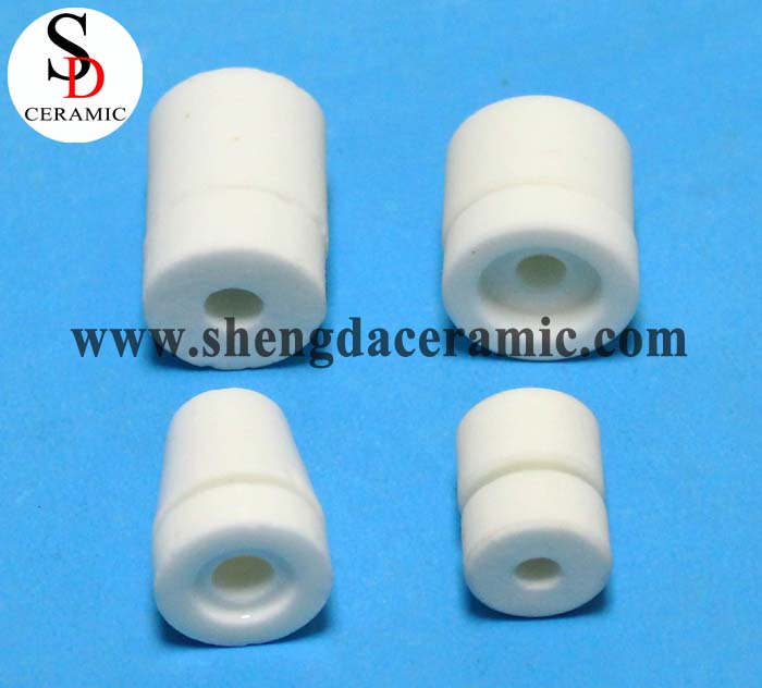 95% Aluminium Oxide End Sealing Bushes Ceramic Parts