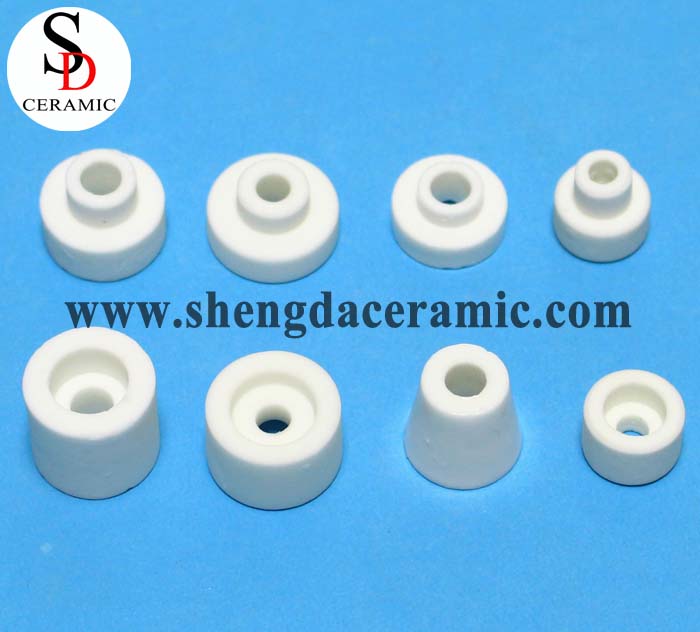 95% Aluminium Oxide End Sealing Bushes Ceramic Parts