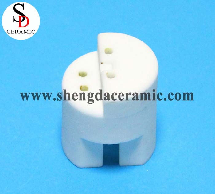 Ceramic Manufacturer Alumina Ceramic Lamp Base Ceramic Lamp Holder