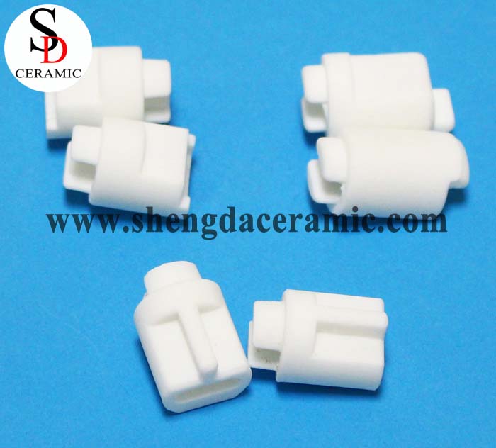 High Frequency Quartz Tube Ceramic Cover Steatite Ceramic Cap