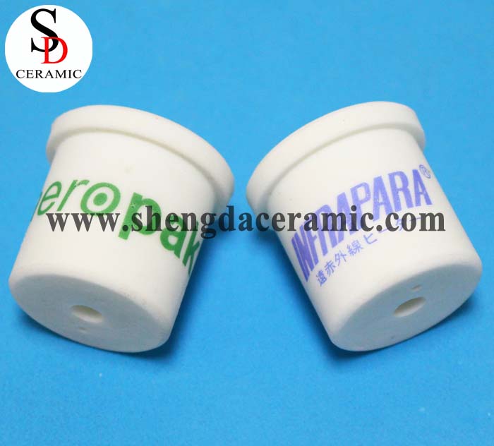 Customize Steatite Ceramic Quartz Tube End Caps
