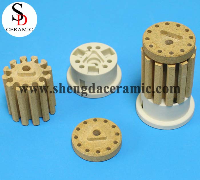 OD 45mm Cordierite Ceramic Insulator for Bobbin Heater