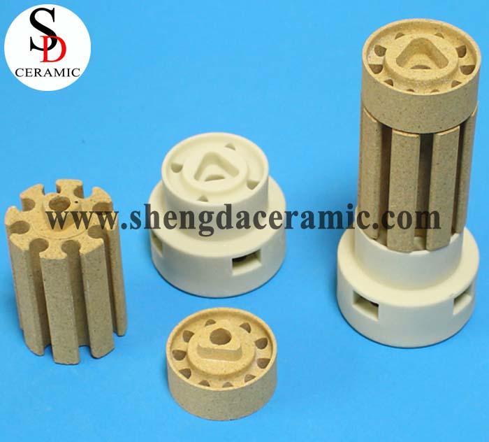 OD 35mm Cordierite Ceramic Insulator for Bobbin Heater