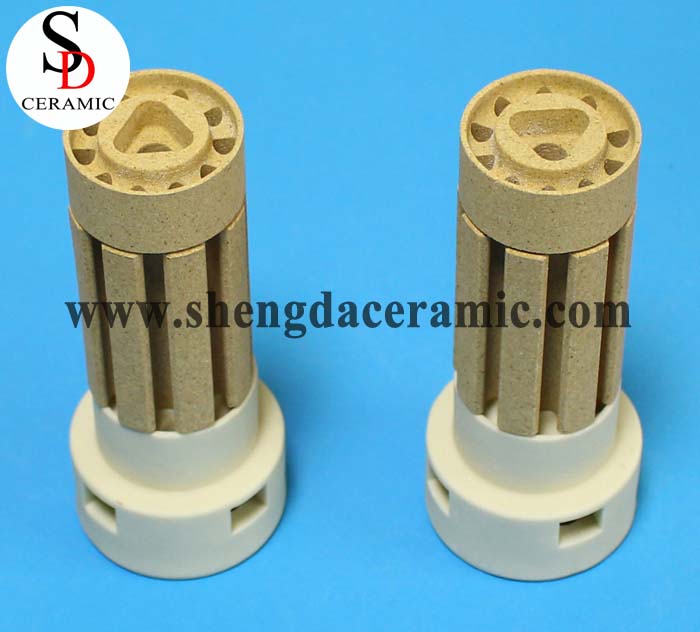 OD 35mm Cordierite Ceramic Insulator for Bobbin Heater