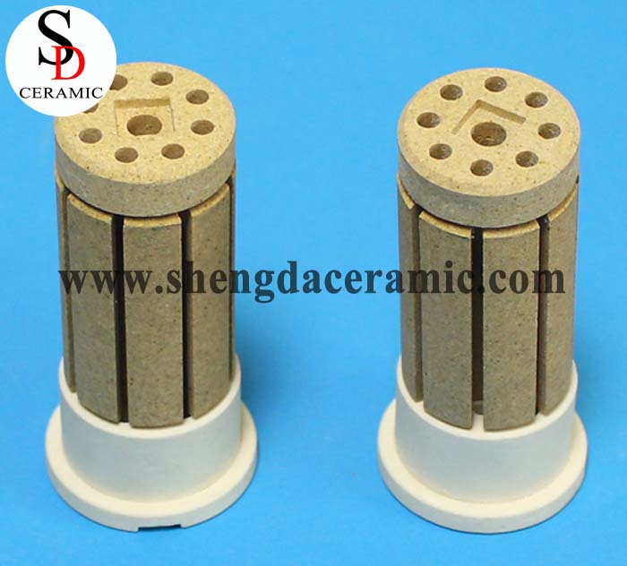 OD 30mm Cordierite Ceramic Insulator for Bobbin Heater