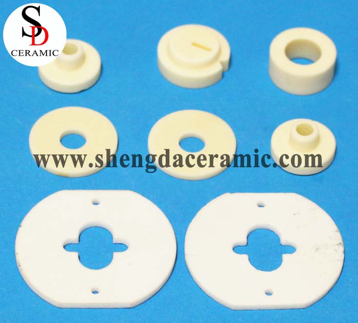 Heat Resistance 99% Alumina Ceramic Bushings For Insulating