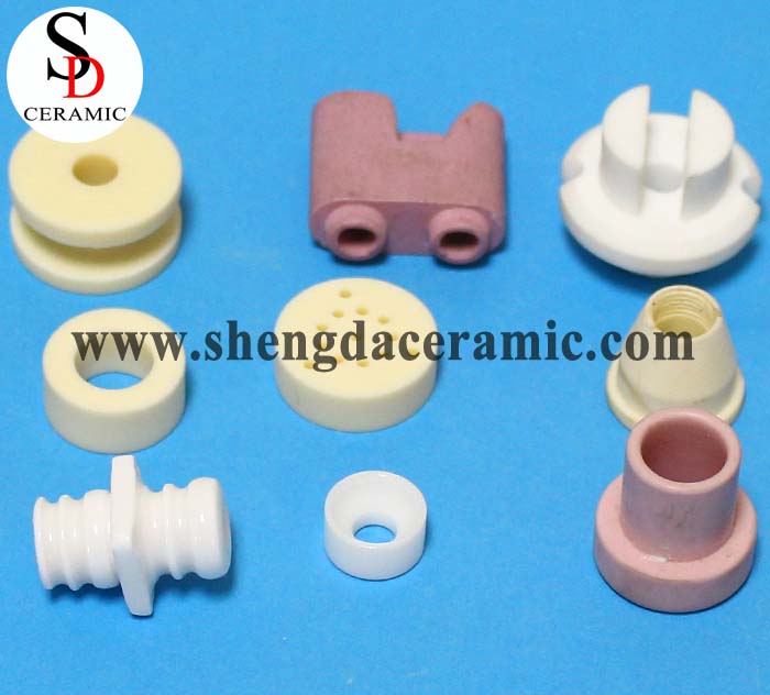 Heat Resistance 99% Alumina Ceramic Bushings For Insulating