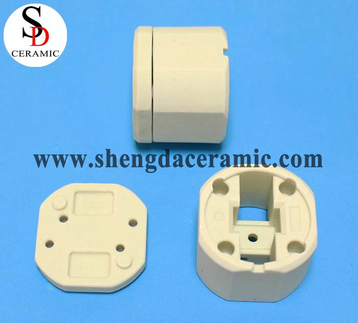 Beige Color Steatite Ceramic Insulator Parts