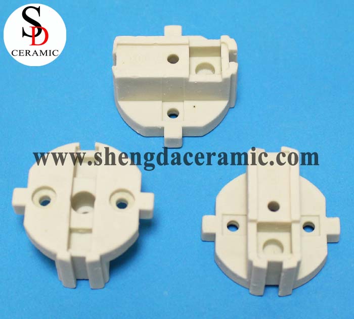 Beige Color Steatite Ceramic Insulator Parts