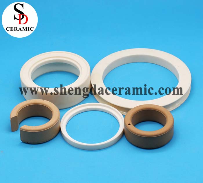 Customize High Temperature Resistance Alumina Ceramic Ring Factory